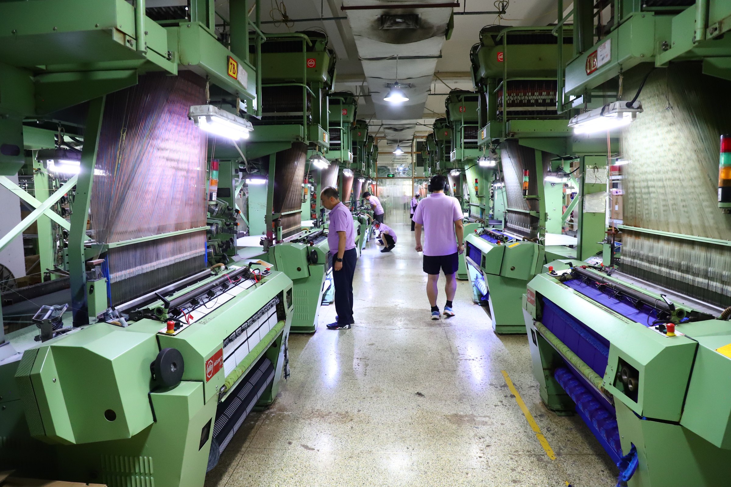 YongSheng weaving production hall